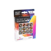 Gamegenic - Galaxy Series Mars D6 Dice Set 16 mm (12pcs) - Gamesmart